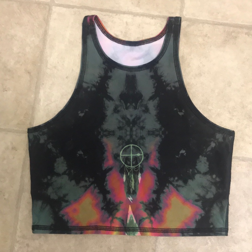 Teeki Mermaid crop top xs/s